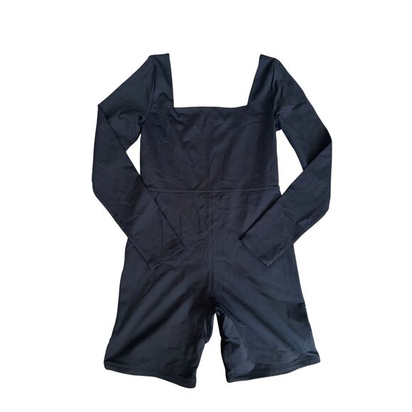 BABATON Aritizia Black Long Sleeve Contour Bodysuit Size Large - Picture 3 of 8